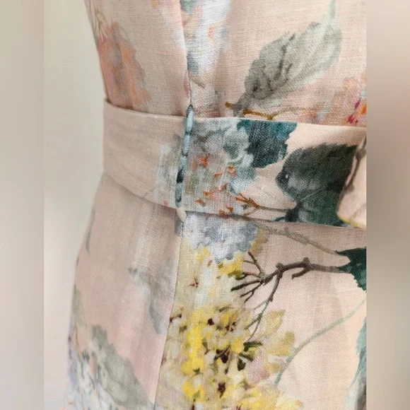 Zimmermann Illuminate Peplum Mini Dress, New - Picture 8 of 10